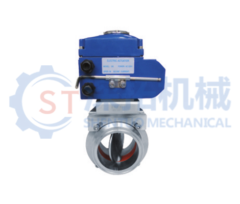 衛生級電動快裝蝶閥D981X-10P